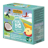 Æble - Kokos - Bananpuré 100% frugt uden tilsat sukker ØKO 4x90 g - DANIVAL